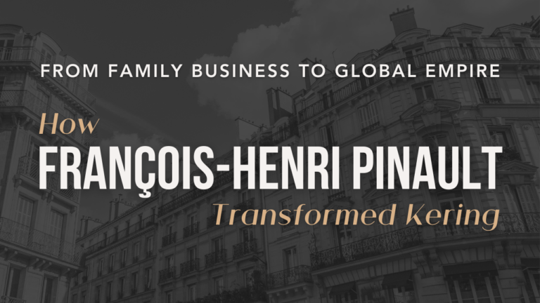 From family business to global empire: how François-Henri Pinault transformed Kering